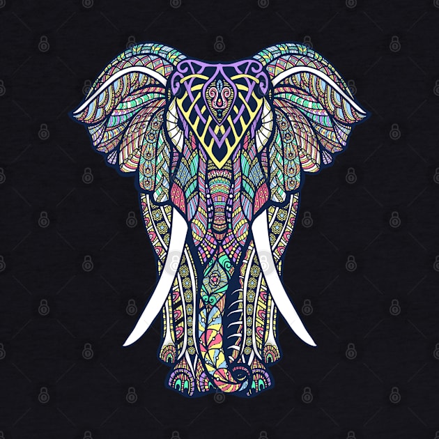 Elephant Mandala by TambuStore